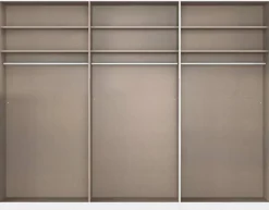 Kleiderschrank Briona champagner B/H/T: ca. 271x229x54 cm