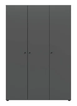 Kleiderschrank DARWIN anthrazit B/H/T: ca. 120x176x51 cm