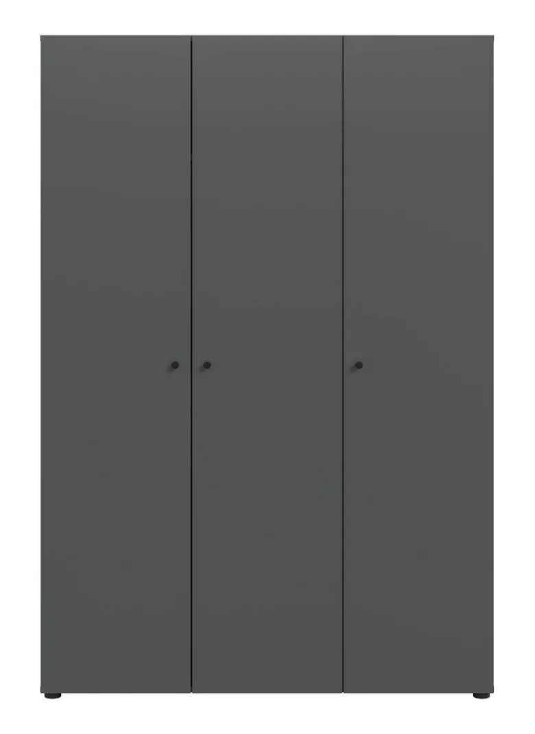 Kleiderschrank DARWIN anthrazit B/H/T: ca. 120x176x51 cm