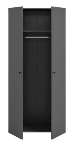 Kleiderschrank DARWIN anthrazit B/H/T: ca. 80x176x51 cm