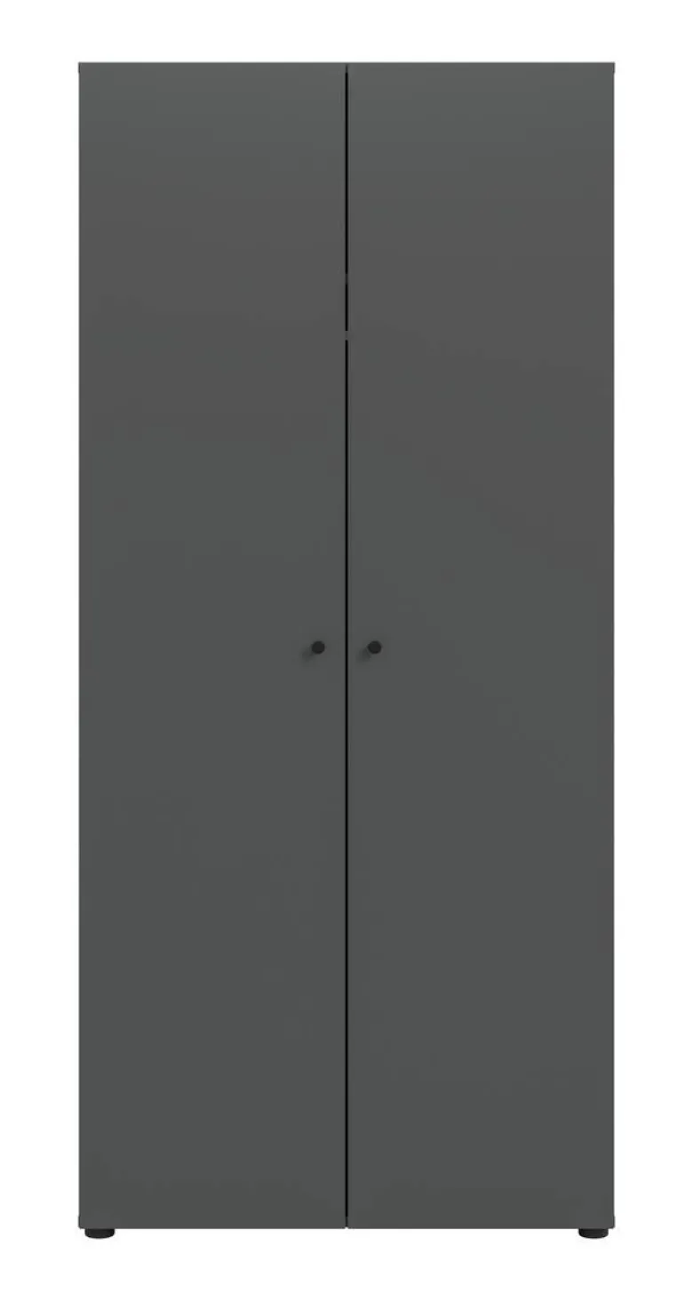 Kleiderschrank DARWIN anthrazit B/H/T: ca. 80x176x51 cm
