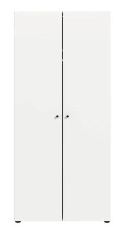 Kleiderschrank DARWIN weiß B/H/T: ca. 80x176x51 cm