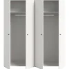 Kleiderschrank DARWIN weiß B/H/T: ca. 160x176x51 cm