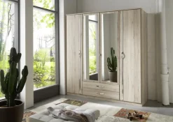 Kleiderschrank Duo San-Remo Nachbildung B/H/T: ca. 180x198x58 cm
