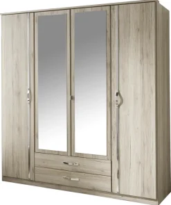 Kleiderschrank Duo San-Remo Nachbildung B/H/T: ca. 180x198x58 cm