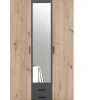 Kleiderschrank Eiche Artisan Nachbildung B/H/T: ca. 120x197x54 cm