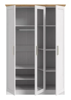 Kleiderschrank FLORENZ Sibiu Lärche Nachbildung Eiche Artisan Nachbildung B/H/T: ca. 124x184x54 cm