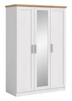 Kleiderschrank FLORENZ Sibiu Lärche Nachbildung Eiche Artisan Nachbildung B/H/T: ca. 124x184x54 cm