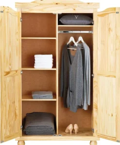 Kleiderschrank Genf natur B/H/T: ca. 104x180x56 cm