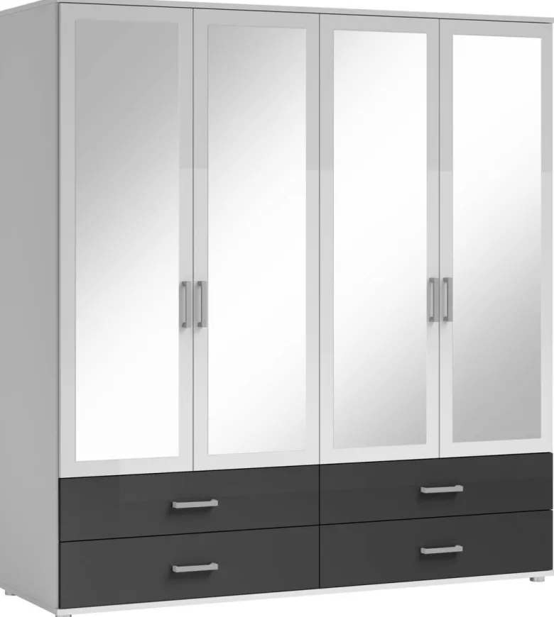 Kleiderschrank Ivar weiß B/H/T: ca. 181x190x51 cm