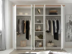 Kleiderschrank Jasmin B/H/T: ca. 266x220x64 cm