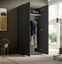 Kleiderschrank Joe B/H/T: ca. 81x176x50,8 cm