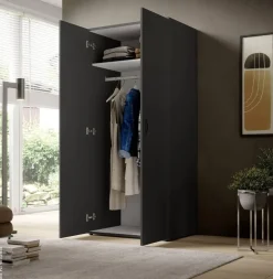 Kleiderschrank Joe B/H/T: ca. 81x176x50,8 cm