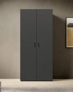 Kleiderschrank Joe B/H/T: ca. 81x176x50,8 cm