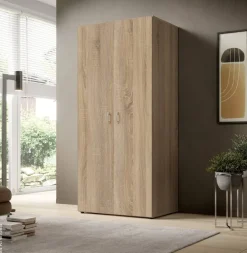 Kleiderschrank Joe Eiche Sonoma Nachbildung B/H/T: ca. 81x176x50,8 cm