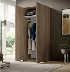 Kleiderschrank Joe Eiche Sonoma Nachbildung B/H/T: ca. 81x176x50,8 cm