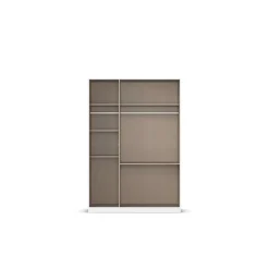 Kleiderschrank Joel Alpinweiß B/H/T: ca. 136x197x54 cm