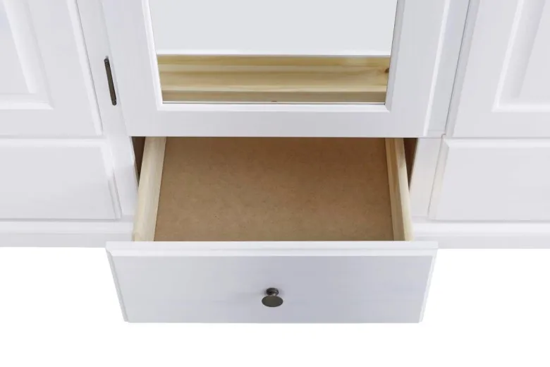 Kleiderschrank Kappl weiß B/H/T: ca. 150x198x56 cm
