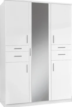 Kleiderschrank Koblenz weiß B/H/T: ca. 135x198x58 cm
