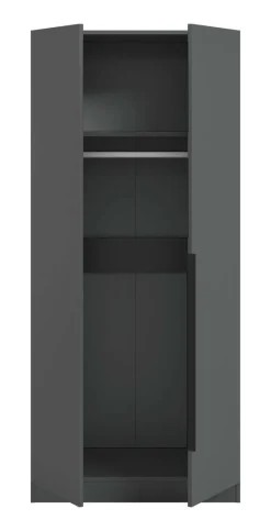 Kleiderschrank KOPENHAGEN anthrazit B/H/T: ca. 80x181x52 cm
