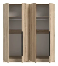 Kleiderschrank KOPENHAGEN Eiche Sonoma Nachbildung B/H/T: ca. 160x181x52 cm