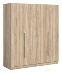 Kleiderschrank KOPENHAGEN Eiche Sonoma Nachbildung B/H/T: ca. 160x181x52 cm