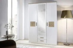 Kleiderschrank Kärnten Alpinweiß Nachbildung B/H/T: ca. 135x199x58 cm