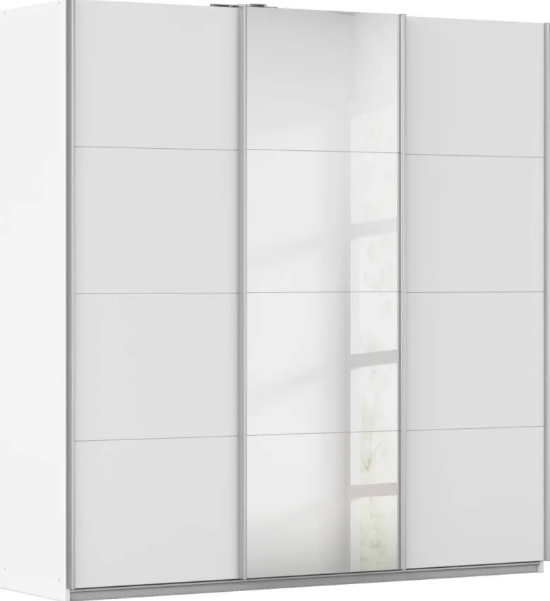 Kleiderschrank Kulmbach Alpinweiß B/H/T: ca. 203x210x62 cm