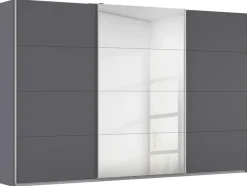 Kleiderschrank Kulmbach grau B/H/T: ca. 360x229x62 cm