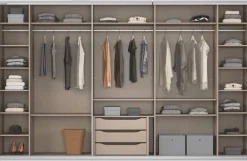 Kleiderschrank Kulmbach grau B/H/T: ca. 360x229x62 cm