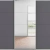 Kleiderschrank Kulmbach grau B/H/T: ca. 271x210x62 cm