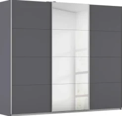 Kleiderschrank Kulmbach grau B/H/T: ca. 271x229x62 cm