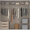 Kleiderschrank Kulmbach grau B/H/T: ca. 203x210x62 cm