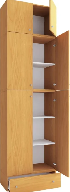 Kleiderschrank Lona buche