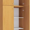 Kleiderschrank Lona buche B/H/T: ca. 70x200x39 cm