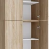 Kleiderschrank Lona Eiche B/H/T: ca. 70x240x39 cm