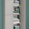 Kleiderschrank Lona grau
