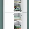 Kleiderschrank Lona weiß B/H/T: ca. 70x240x39 cm
