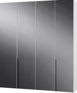 Kleiderschrank New York C Alpinweiß B/H/T: ca. 180x236x58 cm