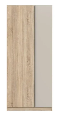 Kleiderschrank OAKLAND Eiche Sonoma Nachbildung Cashmere B/H/T: ca. 80x183x53 cm