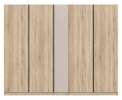 Kleiderschrank OAKLAND Eiche Sonoma Nachbildung Cashmere B/H/T: ca. 230x183x53 cm