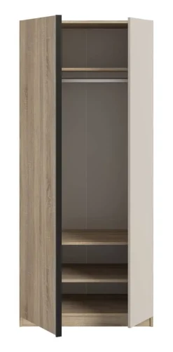 Kleiderschrank OAKLAND Eiche Sonoma Nachbildung Cashmere B/H/T: ca. 80x183x53 cm