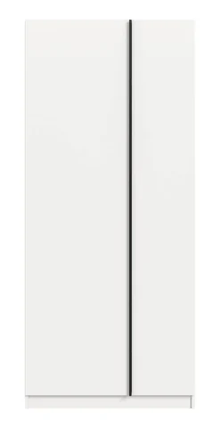 Kleiderschrank OAKLAND weiß B/H/T: ca. 80x183x53 cm
