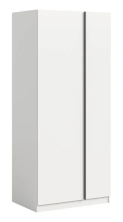 Kleiderschrank OAKLAND weiß B/H/T: ca. 80x183x53 cm