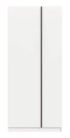 Kleiderschrank OAKLAND weiß B/H/T: ca. 80x183x53 cm