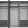 Kleiderschrank Oxford Graphit B/H/T: ca. 300x216x58 cm