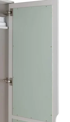 Kleiderschrank Prati Schrank salbei B/H/L: ca. 59,5x205x92 cm