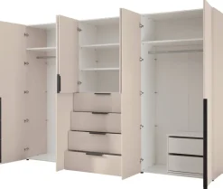 Kleiderschrank Sarino Kaschmir B/H/T: ca. 300x212x57 cm