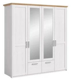 Kleiderschrank VERONA Sibiu Lärche Nachbildung Eiche Artisan Nachbildung B/H/T: ca. 188x200x61 cm