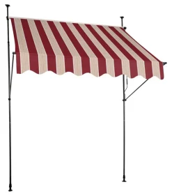 Klemm-Markise Amrum rot B/L: ca. 295x150 cm
